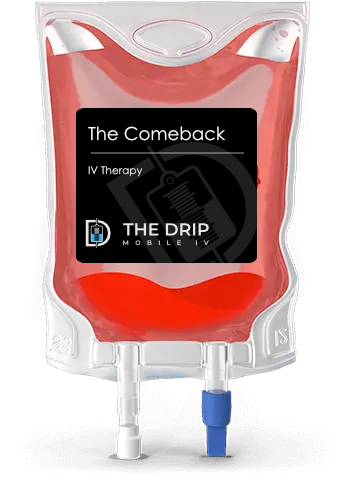 Comeback Iv Drip For Muscle Recovery And Stress Relief